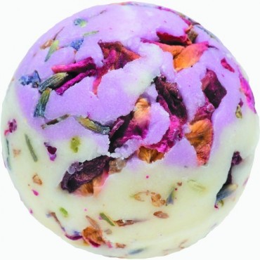 Kremowa kuleczka do kąpieli DZIKA RÓŻA – Bomb Cosmetics