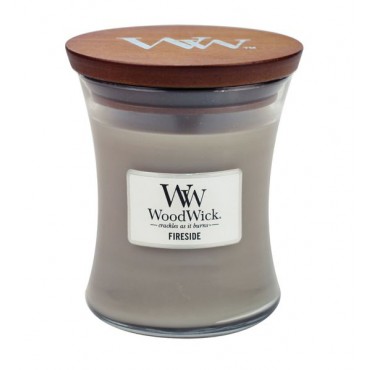 Mała świeca Fireside Woodwick
