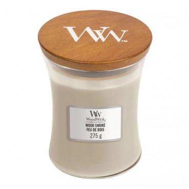 Średnia świeca Wood Smoke Woodwick