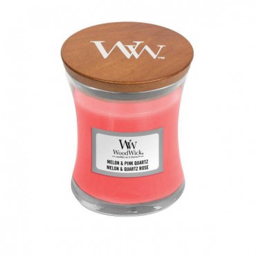Mała świeca Melon & Pink Quartz Woodwick