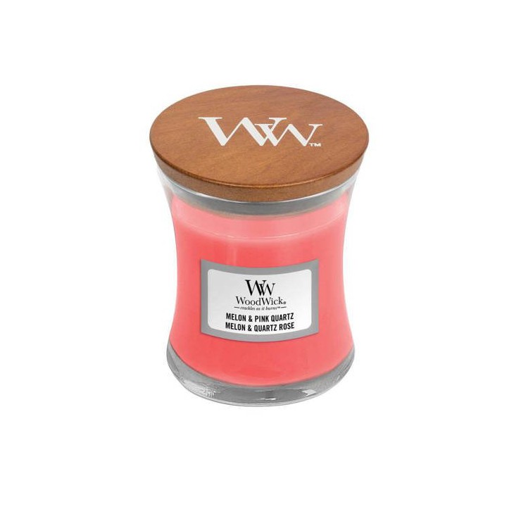 Mała świeca Melon & Pink Quartz Woodwick Mała świeca Melon & Pink Quartz Woodwick