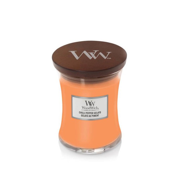 Średnia świeca Chilli Pepper Gelato Woodwick Średnia świeca Chilli Pepper Gelato Woodwick