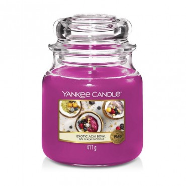 Średnia świeca Exotic Acai Bowl Yankee Candle