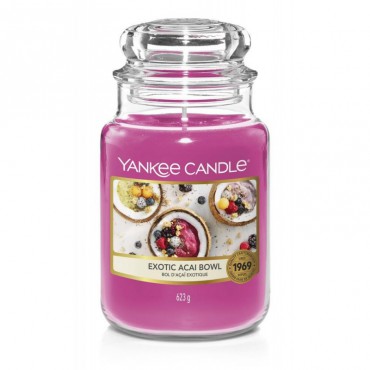 Duża świeca Exotic Acai Bowl Yankee Candle