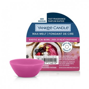 Wosk Exotic Acai Bowl  Yankee Candle
