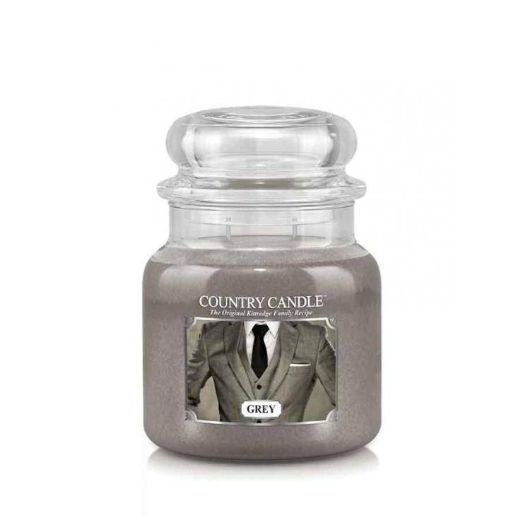 Średnia świeca Grey Country Candle Średnia świeca Grey Country Candle
