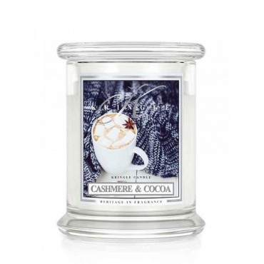 Średnia świeca Cashmere & Cocoa Kringle Candle