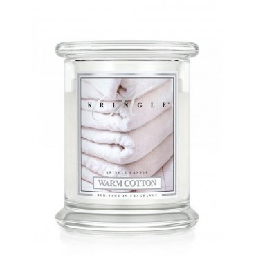 Średnia świeca Warm Cotton Kringle Candle