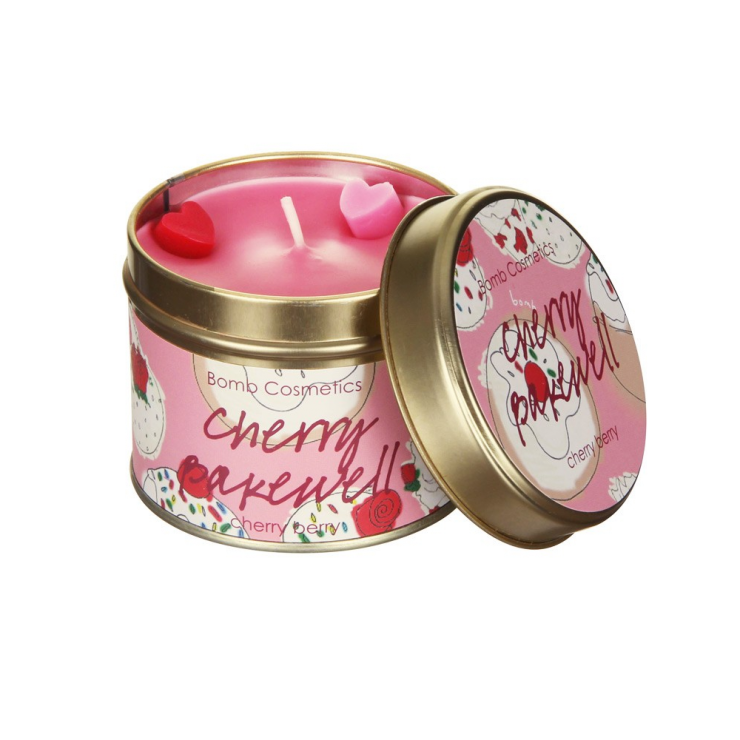 Świeca zapachowa w puszce Ciasteczko z wiśnią Bomb Cosmetics Świeca zapachowa w puszce Ciasteczko z wiśnią Bomb Cosmetics