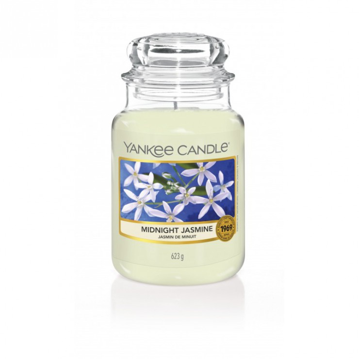 Duża świeca Midnight Jasmine Yankee Candle