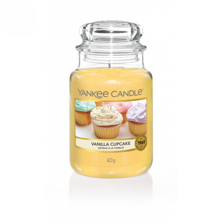 Duża świeca Vanilla Cupcake Yankee Candle