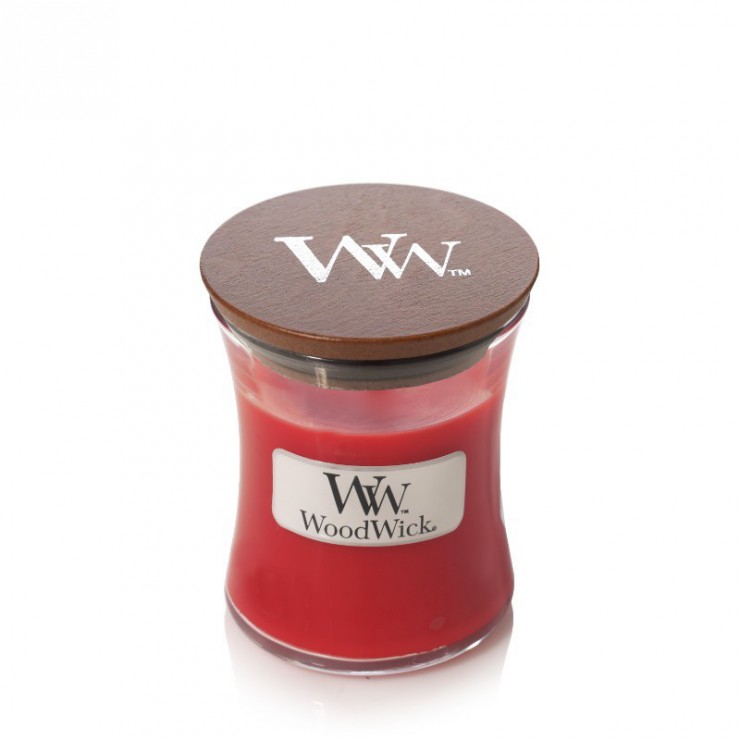 Mała świeca Crimson Berries Woodwick Mała świeca Crimson Berries Woodwick