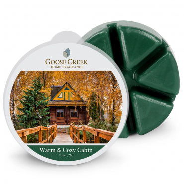 Wosk zapachowy Warm & Cozy Cabin Goose Creek Candle