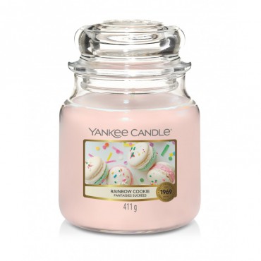 Średnia świeca Rainbow Cookie Yankee Candle