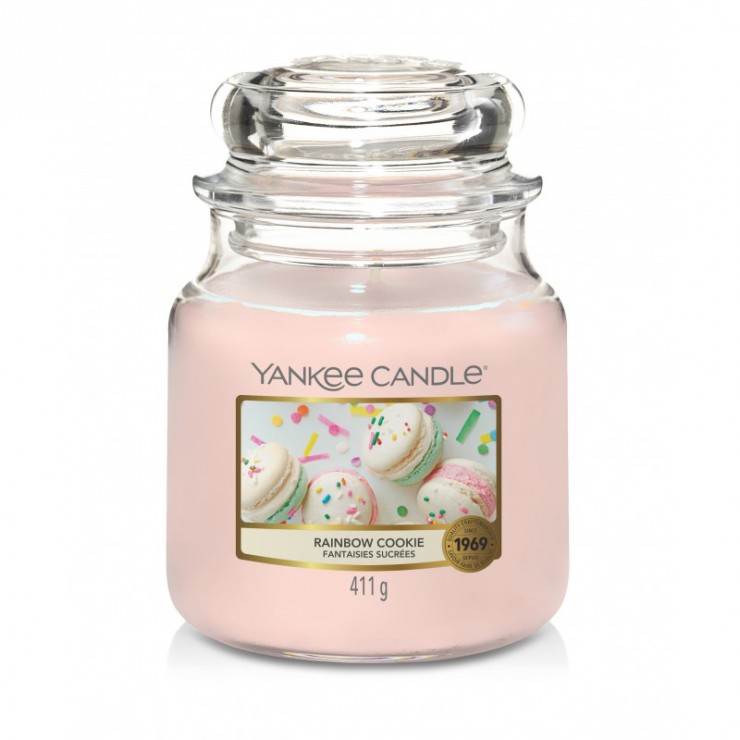 Średnia świeca Rainbow Cookie Yankee Candle Średnia świeca Rainbow Cookie Yankee Candle