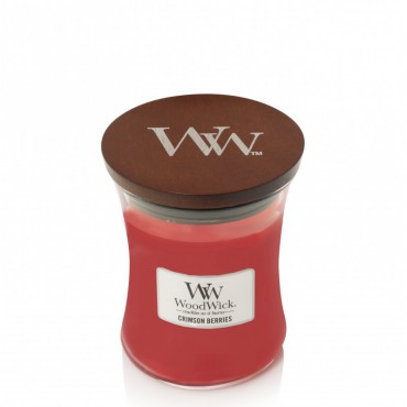 Średnia świeca Crimson Berries Woodwick
