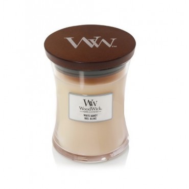 Średnia świeca White Honey Woodwick