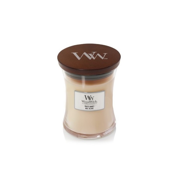 Średnia świeca White Honey Woodwick Średnia świeca White Honey Woodwick