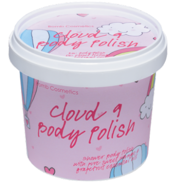 Peeling pod prysznic z masłem shea SIÓDME NIEBO – Bomb Cosmetics