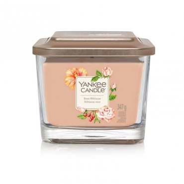 Elevation średnia świeca Rose Hibiscus Yankee Candle