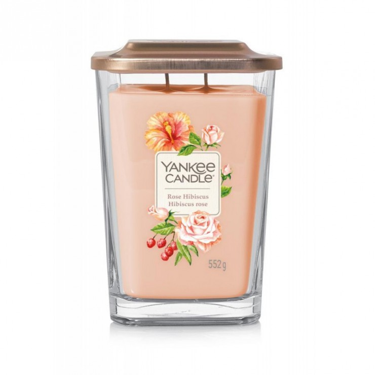 Elevation duża świeca Rose Hibiscus Yankee Candle Elevation duża świeca Rose Hibiscus Yankee Candle
