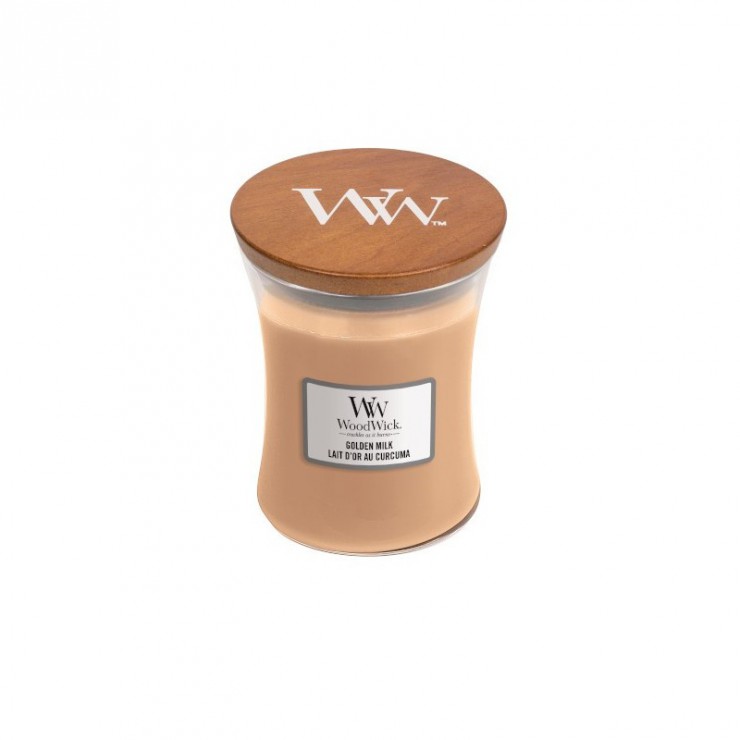 Mała świeca Golden Milk Woodwick Mała świeca Golden Milk Woodwick