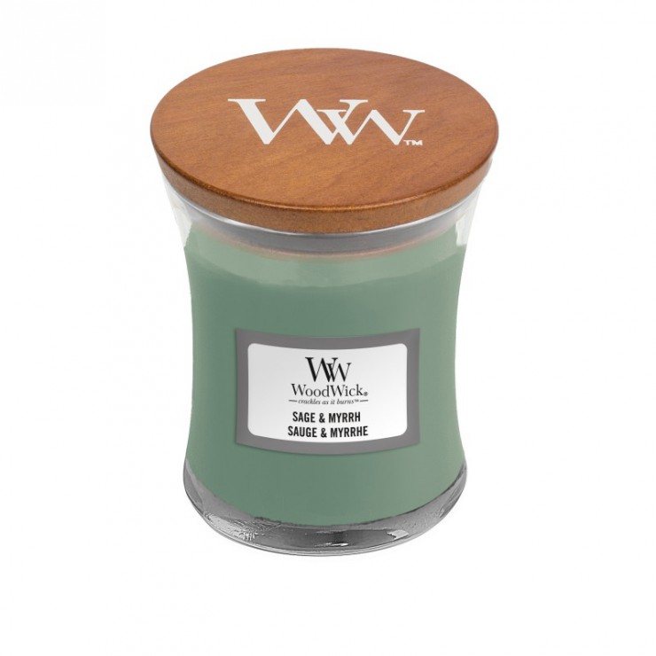 Mała świeca Sage & Myrrh Woodwick Mała świeca Sage & Myrrh Woodwick