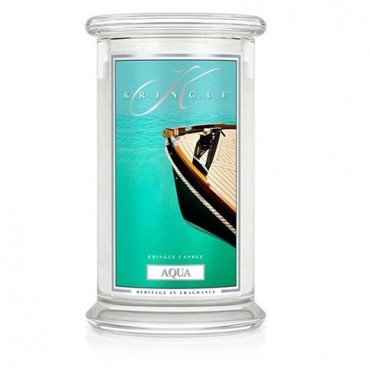 Duża świeca Aqua Kringle Candle