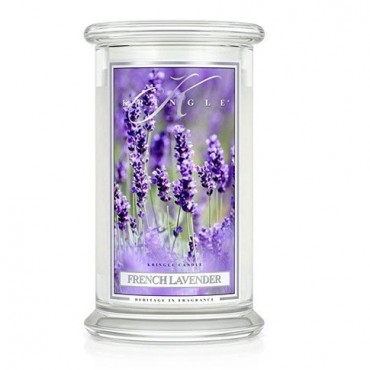 Duża świeca French Lavender Kringle Candle