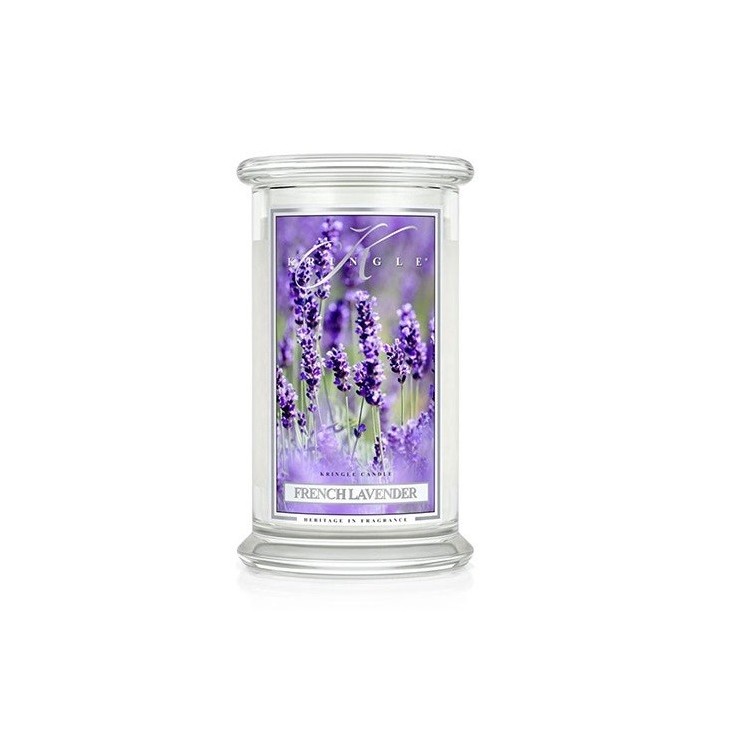 Duża świeca French Lavender Kringle Candle Duża świeca French Lavender Kringle Candle