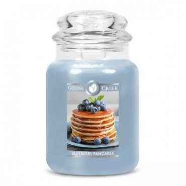 Duża świeca Blueberry Pancakes Goose Creek Candle
