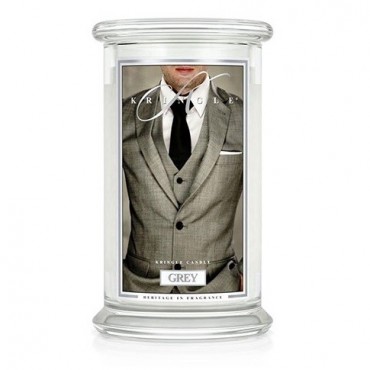 Duża świeca Grey Kringle Candle