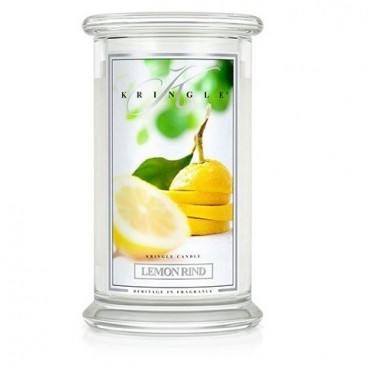 Duża świeca Lemon Rind Kringle Candle
