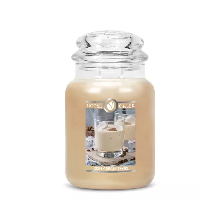 Duża świeca Irish Cream Swirl Goose Creek Candle Duża świeca Irish Cream Swirl Goose Creek Candle