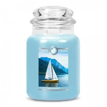 Duża świeca Sail Boats Goose Creek Candle