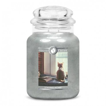 Duża świeca Staying Home Goose Creek Candle