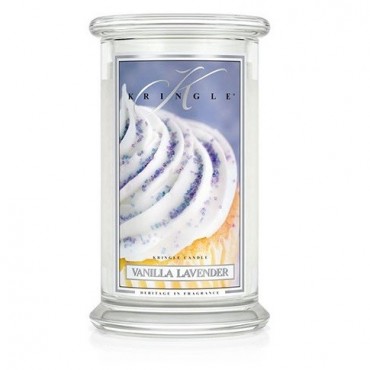 Duża świeca Vanilla Lavender Kringle Candle