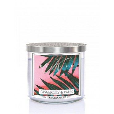 Tumbler Gingerlily & Palm Kringle Candle