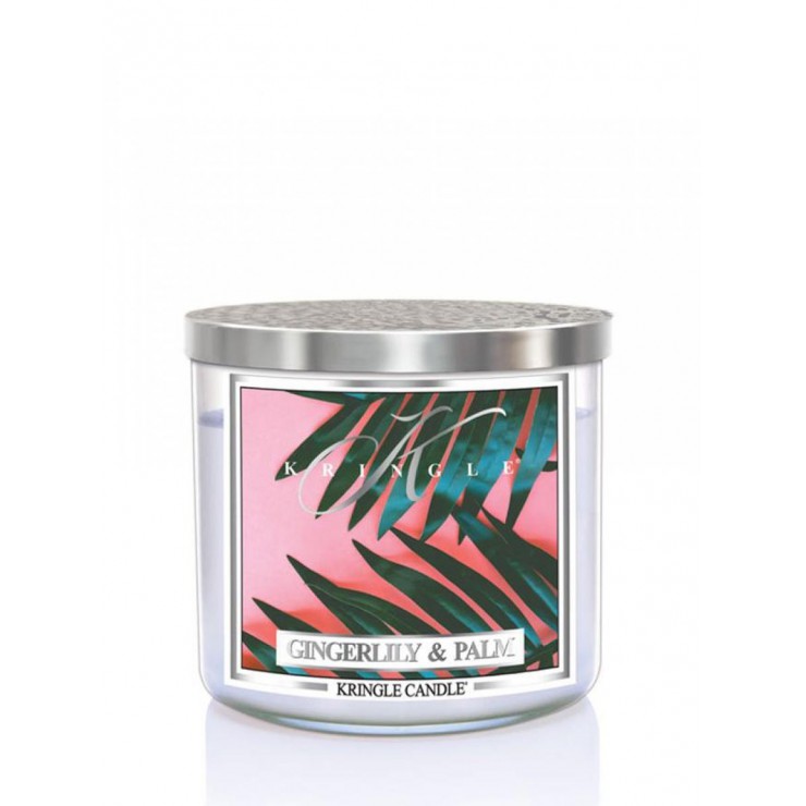 Tumbler Gingerlily & Palm Kringle Candle