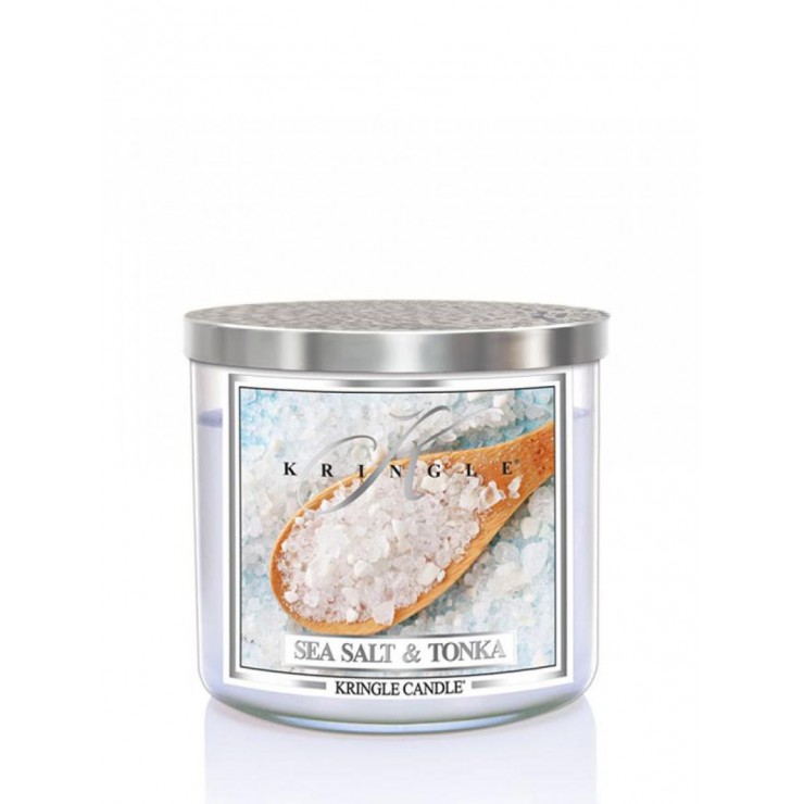 Tumbler Sea Salt & Tonka Kringle Candle Tumbler Sea Salt & Tonka Kringle Candle