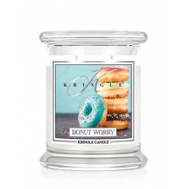 Średnia świeca Donut Worry Kringle Candle