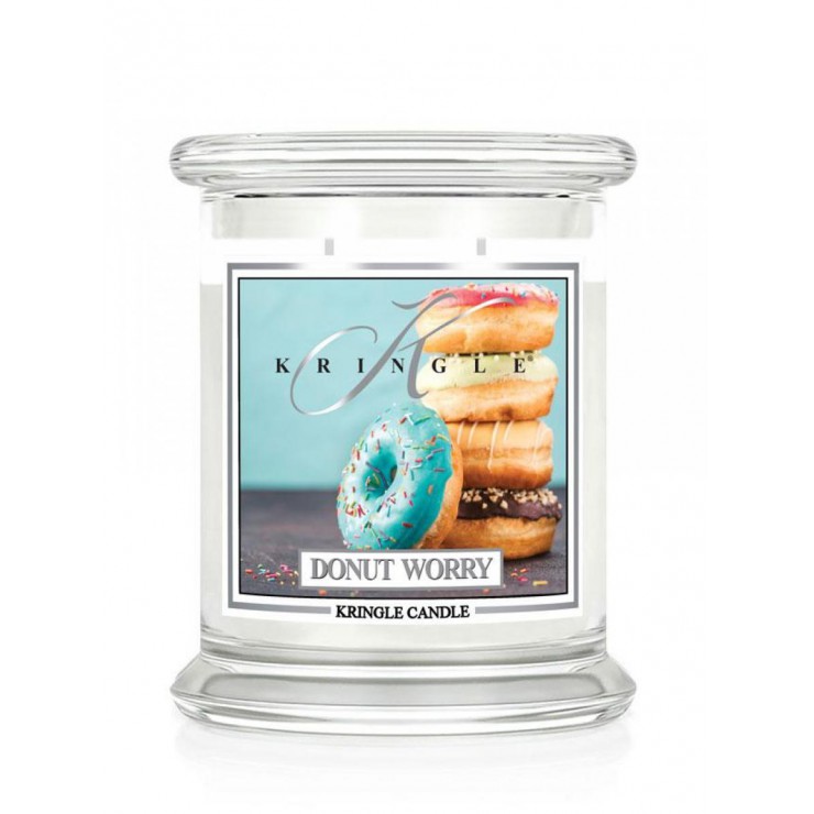 Średnia świeca Donut Worry Kringle Candle