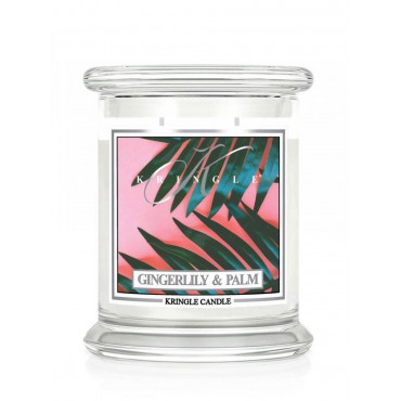 Średnia świeca Gingerlily & Palm Kringle Candle