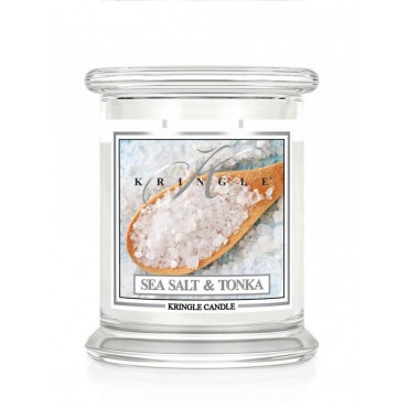 Średnia świeca Sea Salt & Tonka Kringle Candle