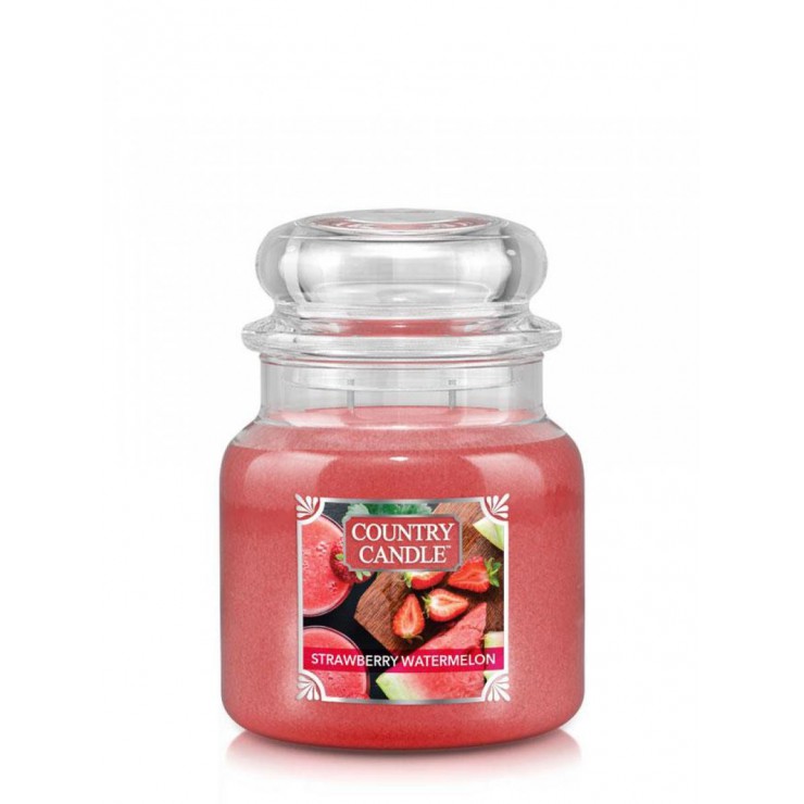 Średnia świeca Strawberry Watermelon Country Candle Średnia świeca Strawberry Watermelon Country Candle