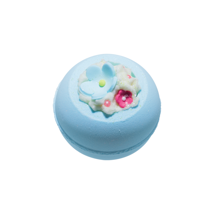 Musująca kula do kąpieli KWIAT BAWEŁNY – Bomb Cosmetics