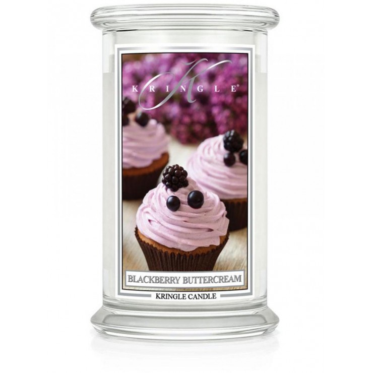 Duża świeca Blackberry Buttercream Kringle Candle Duża świeca Blackberry Buttercream Kringle Candle