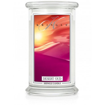 Duża świeca Desert Oud Kringle Candle