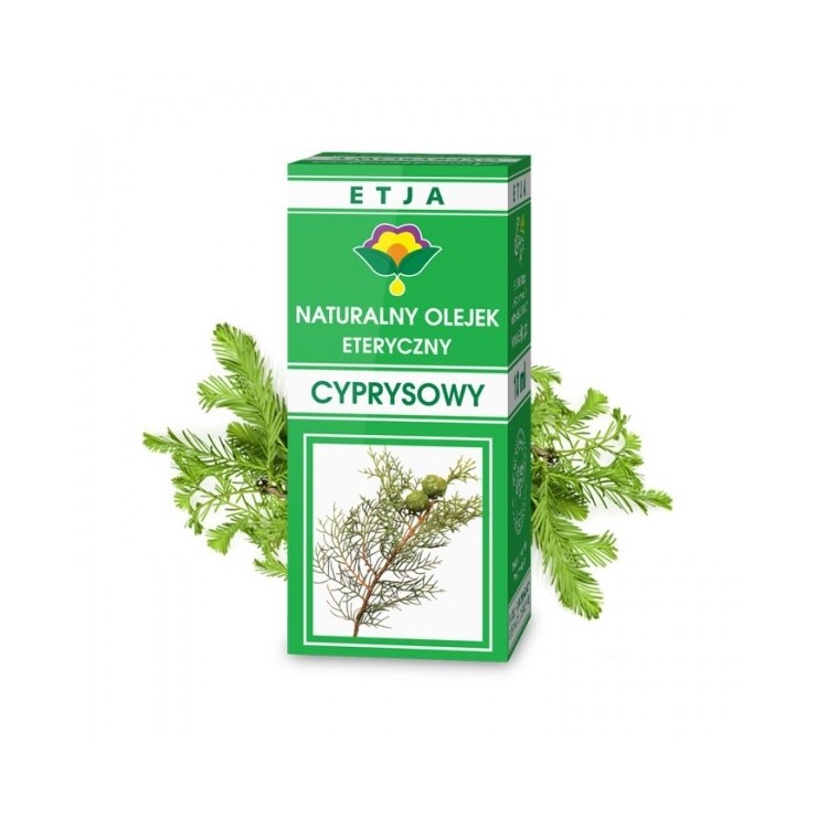 Naturalny olejek cyprysowy - Etja Naturalny olejek cyprysowy - Etja