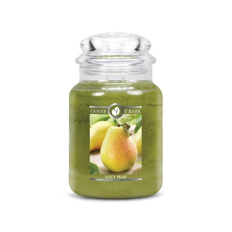 Duża świeca Juicy Pear Goose Creek Candle Duża świeca Juicy Pear Goose Creek Candle